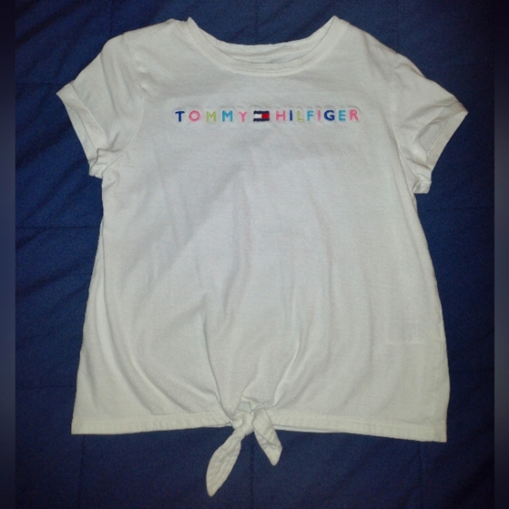 Tommy Hilfiger Girl's Tee Shirt Size 8-10